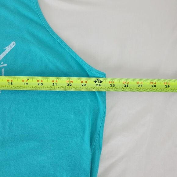 Rascal Flatts Shirt Womens 2XL Blue Tank Top Summer Playlist Tour 2019 Concert - Picture 5 of 9